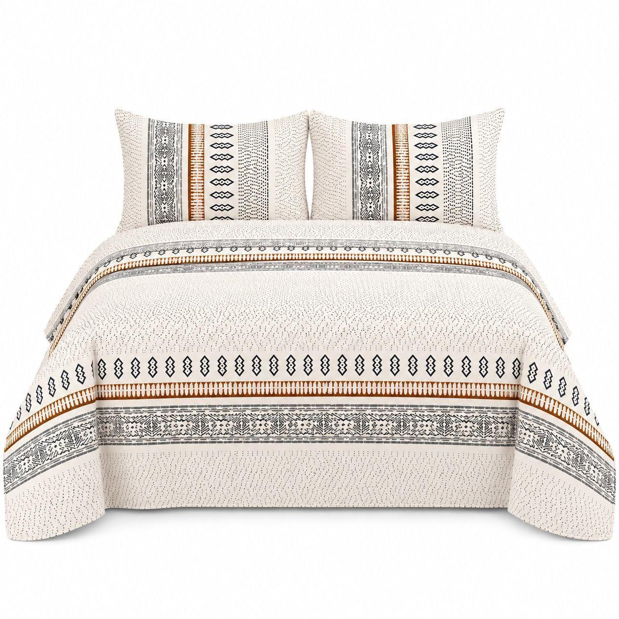 Cubrecama de Verano King 250x270 cm + 2 Fundas Diseño Elegante-0