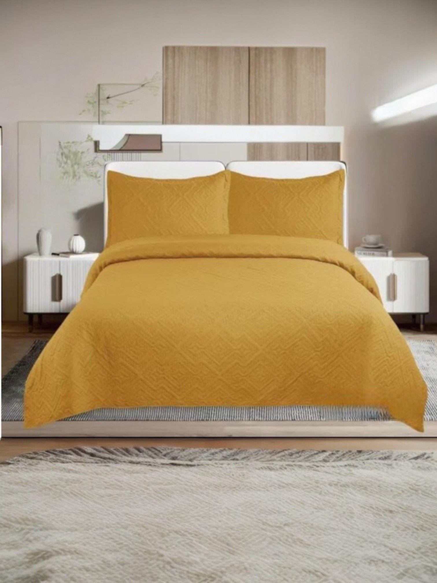 CUBRECAMA QUILT DE VERANO UNICOLOR TF KING 17-1
