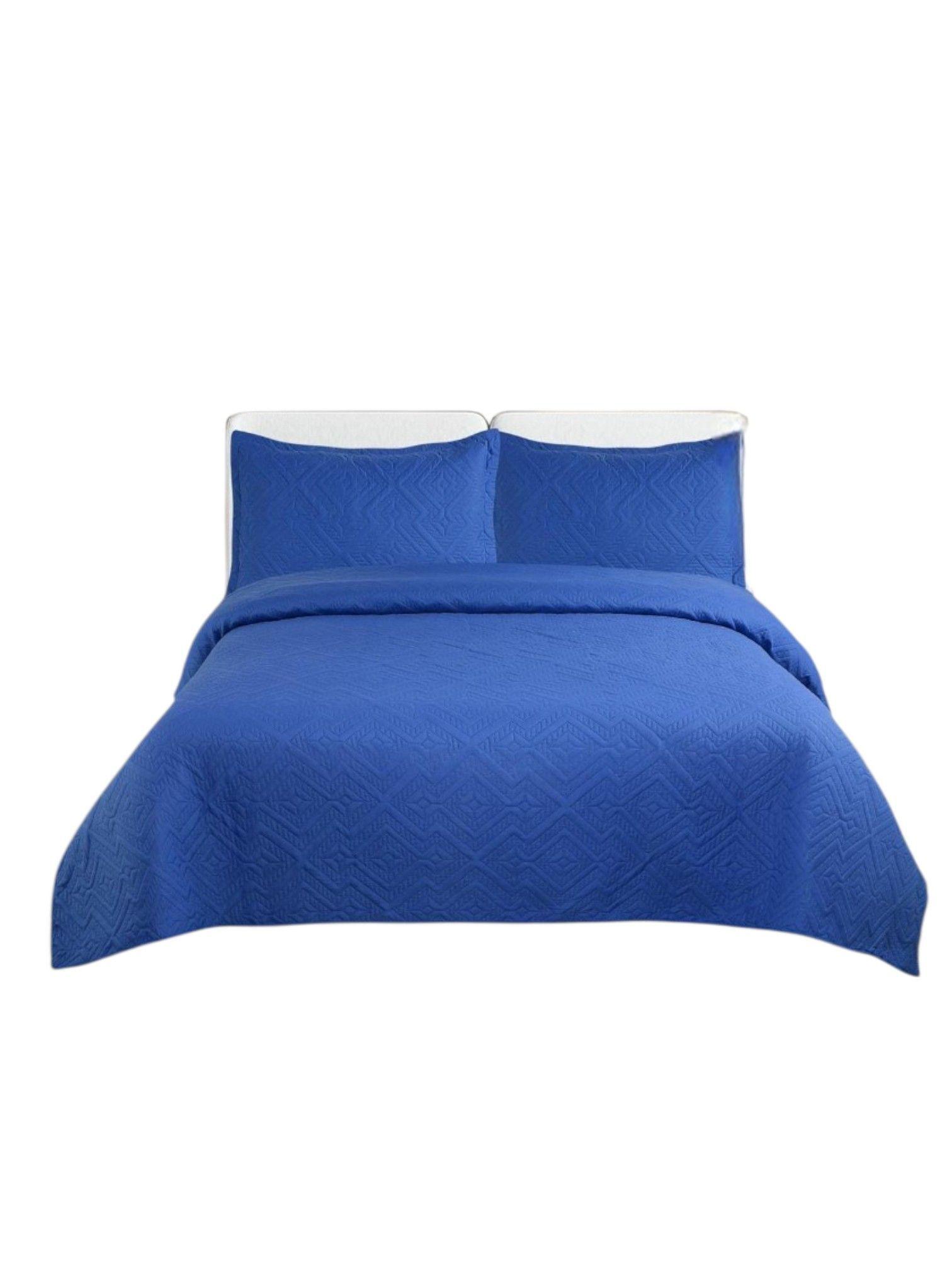 CUBRECAMA QUILT DE VERANO UNICOLOR TF KING 18-0