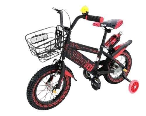 Bicicleta De Niños Roja Red. 12 - Canasto Y Rueditas-0