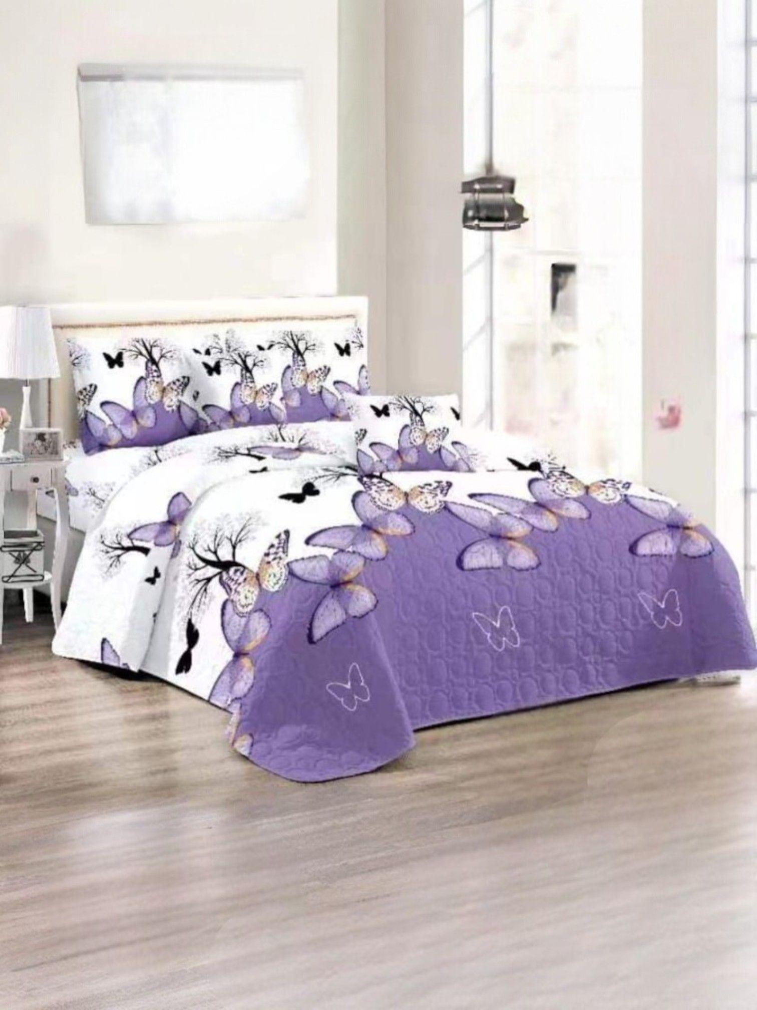 CUBRECAMA QUILT DE VERANO CON DISEÑO TF KING 12-1
