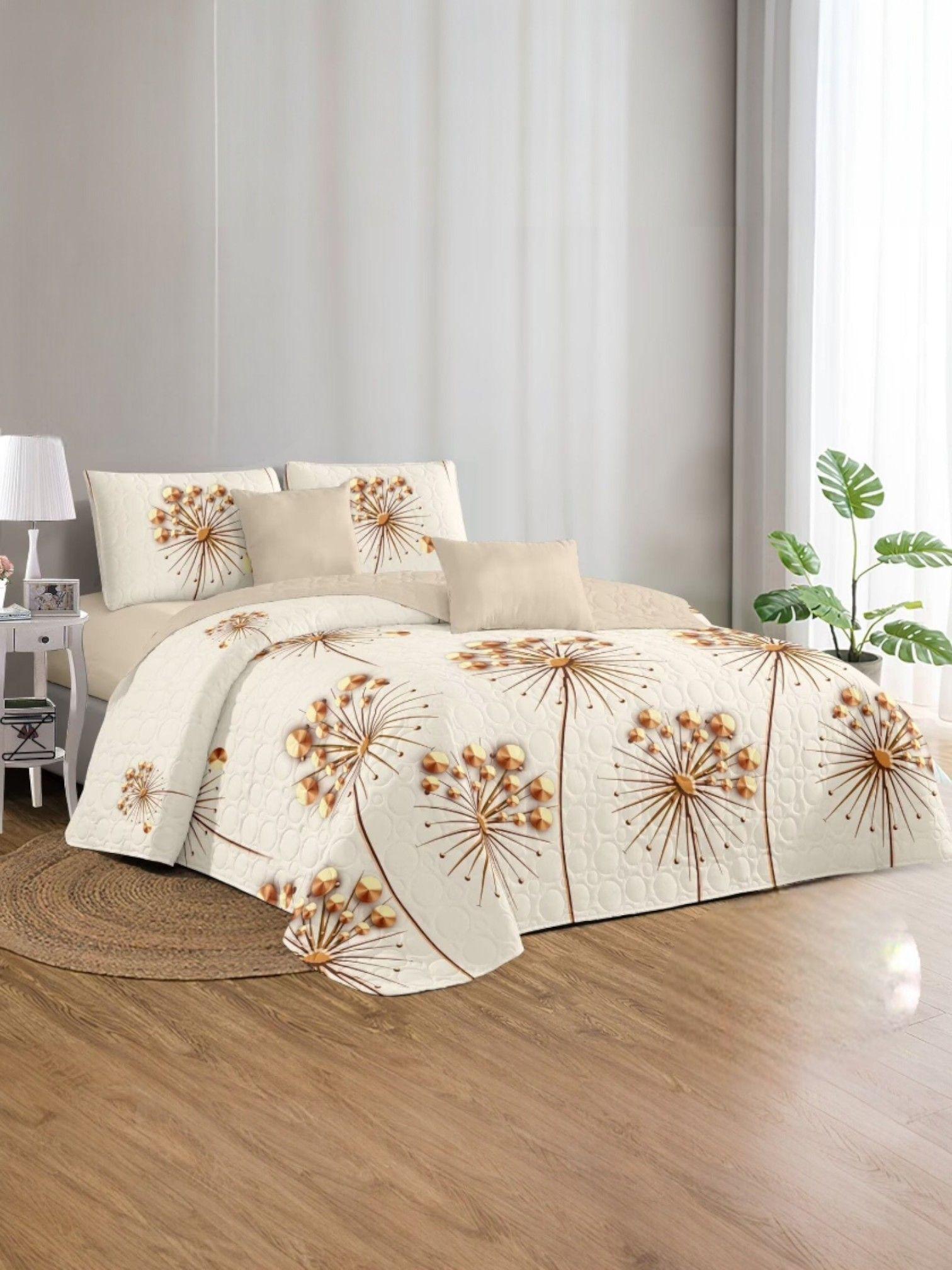 CUBRECAMA QUILT DE VERANO TF CON DISEÑO 2 PLAZAS 25-1