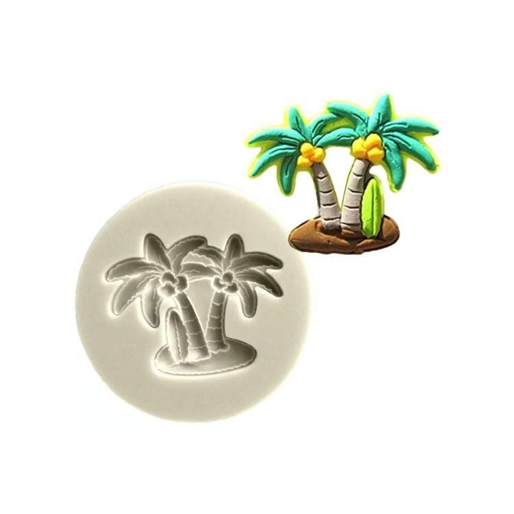 Molde Silicona Para Moldear Modelo Palmeras-2
