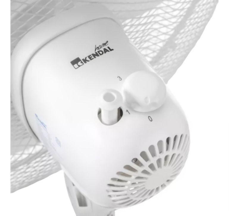 VENTILADOR KENDAL KFX-16P PEDESTAL PLASTICO  BLANCO DE 16 PULGADAS-1
