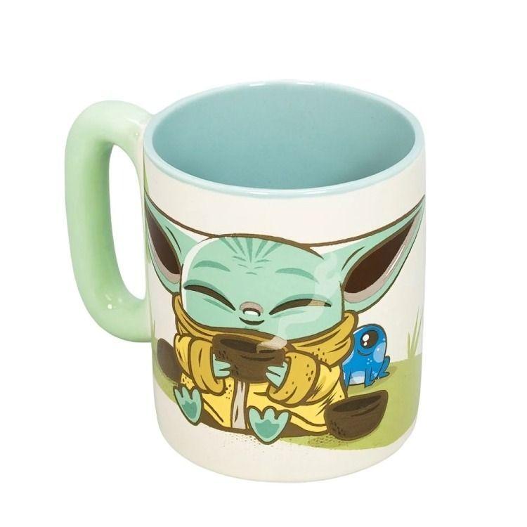 Tazón Asa Grande 350 Ml Grogu Star Wars Yoda-0