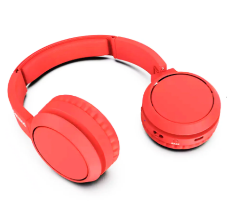 TAH4205 AUDIFONO PHILIPS OVER EAR BLUETOOTH ROJO-1