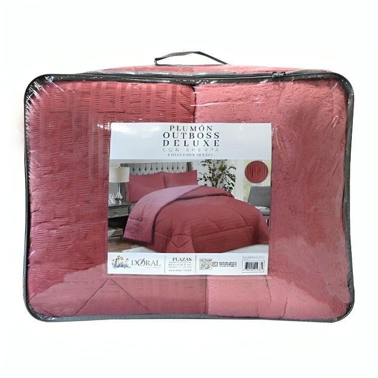 Plumón Outboss Deluxe 3 Plazas / Sherpa Cereza – Doral -0