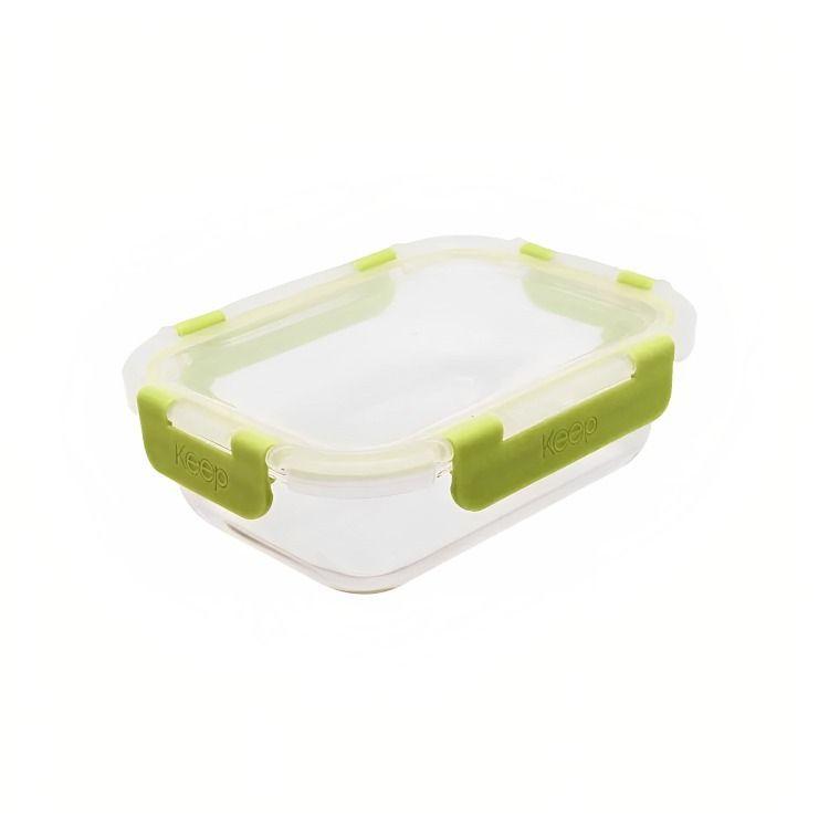 Contenedor  Rectangular Hermético 640ML GLASS KEEP -2
