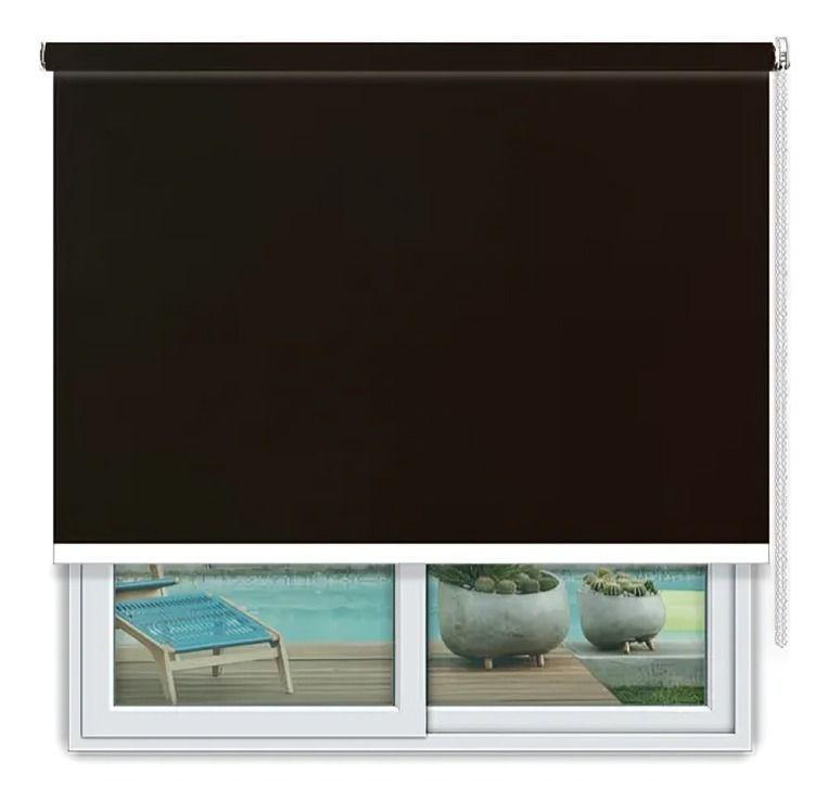 Cortina Roller BlackOut 150x220cm / Negro – Doral-2