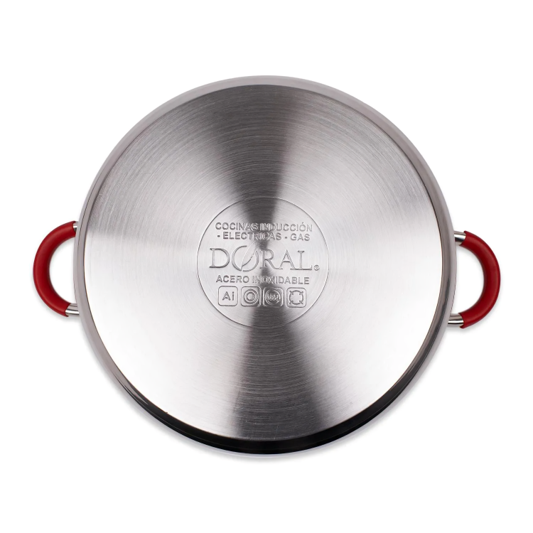 Olla Acero Inoxidable Nizza 32 cm Doral 20 Litros.-2