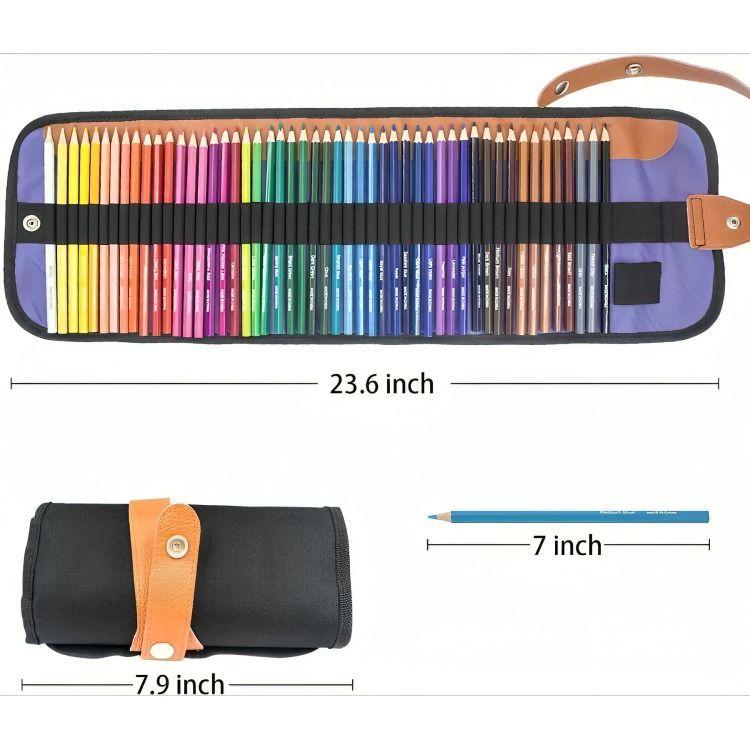 Juego De 50 Lápices De Colores Profesionales De Arte-3