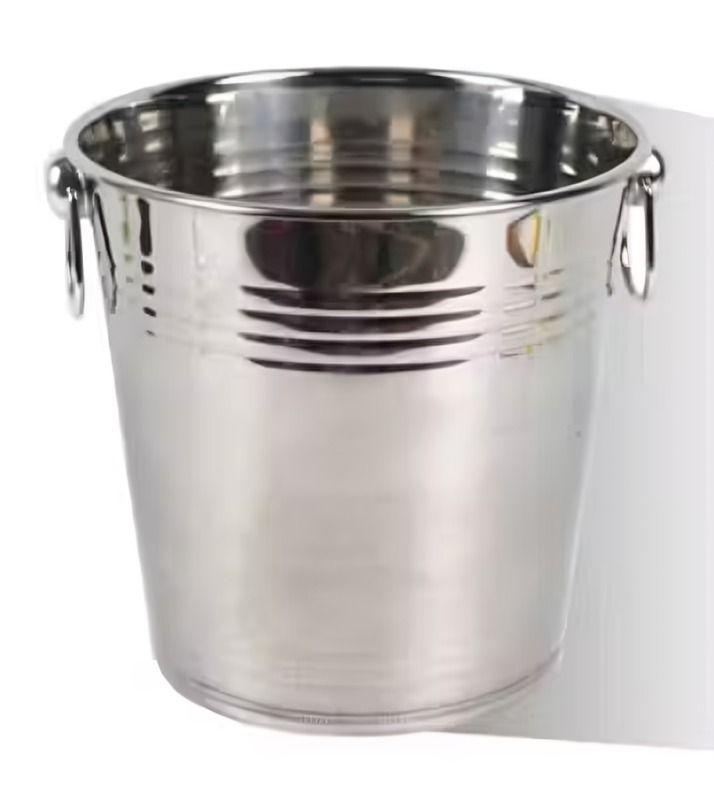 Hielera Recipiente Cubo Acero Inoxidable-0