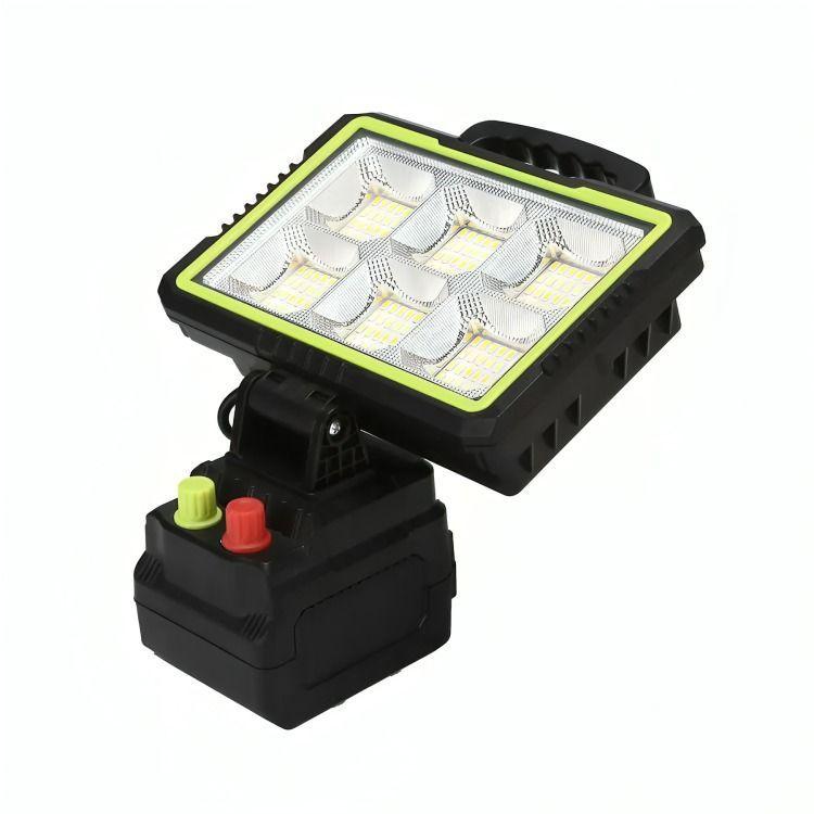 Reflector Proyector Led Solar Portátil De 350w - Panel Solar-2