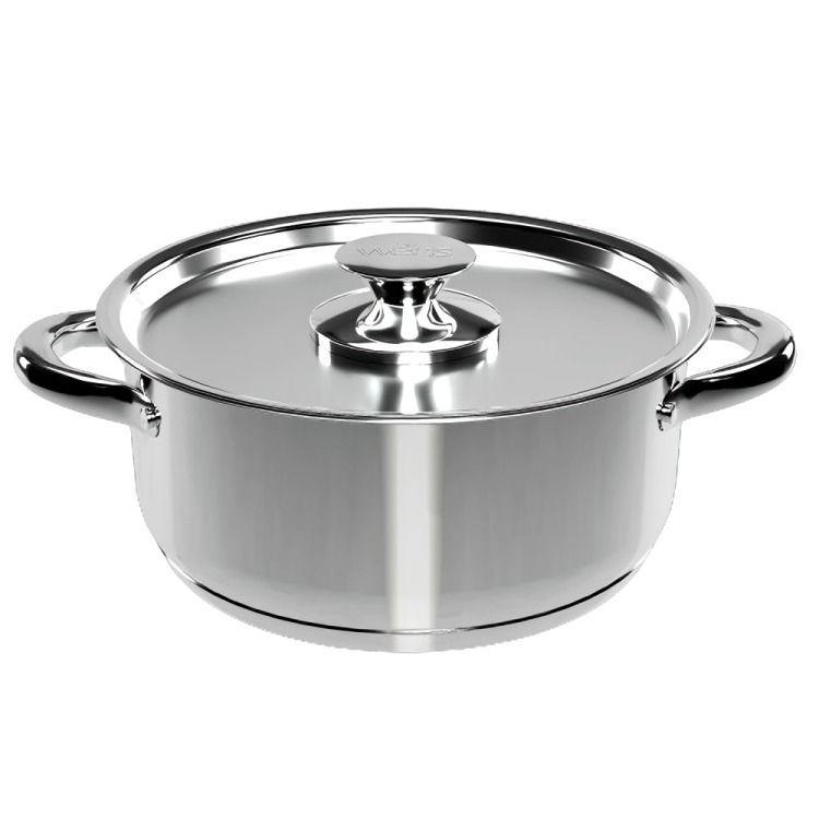 Batería de Cocina 6 Piezas Acero Inoxidable Wens 430-6SS -2
