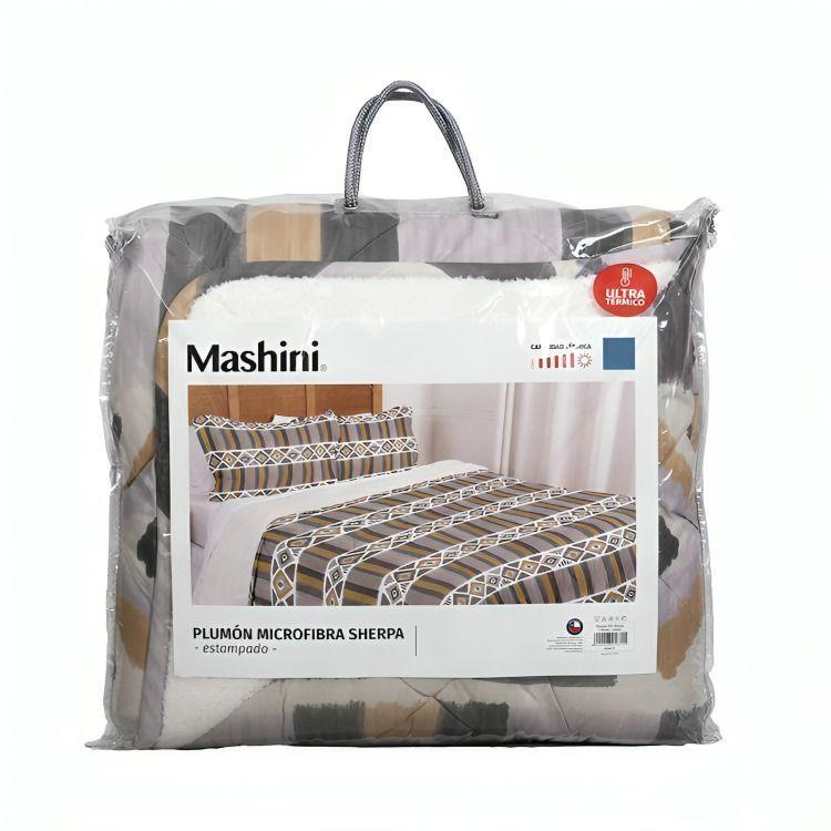 Plumón MF Sherpa Estampado King / Étnico – Mashini 260×240 cm.-0
