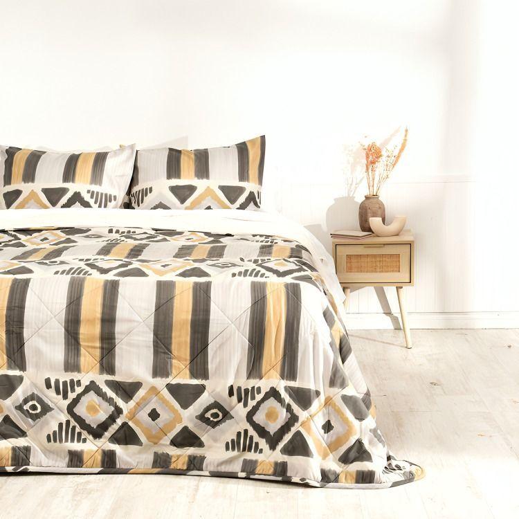 Plumón MF Sherpa Estampado King / Étnico – Mashini 260×240 cm.-1