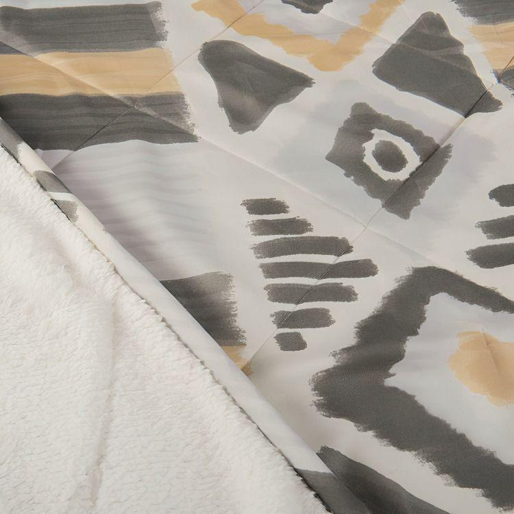 Plumón MF Sherpa Estampado King / Étnico – Mashini 260×240 cm.-3