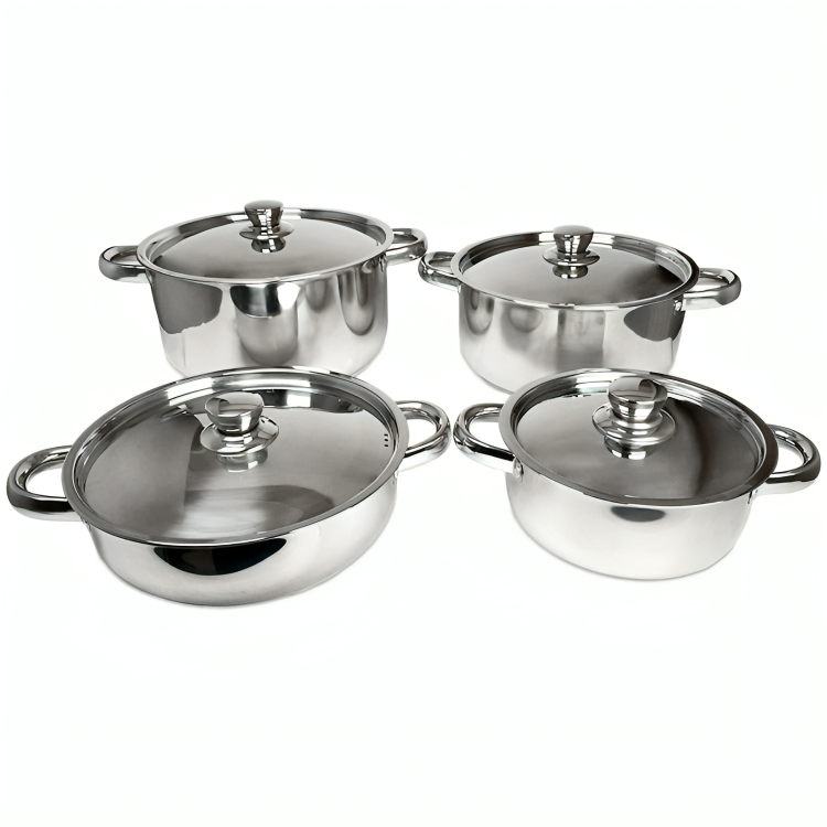 Batería de Cocina Línea Málaga de 8 piezas Doral -0
