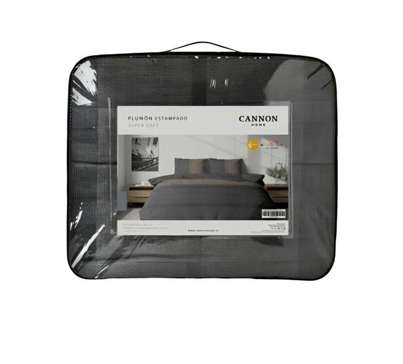 Plumón Estampado 2 Plazas / Rustic – Cannon  Incluye 2 Fundas-0
