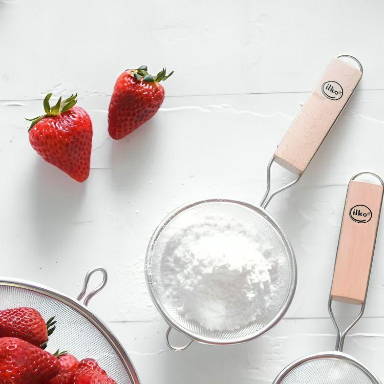 Colador Acero Inoxidable 10 cm  Ilko-3