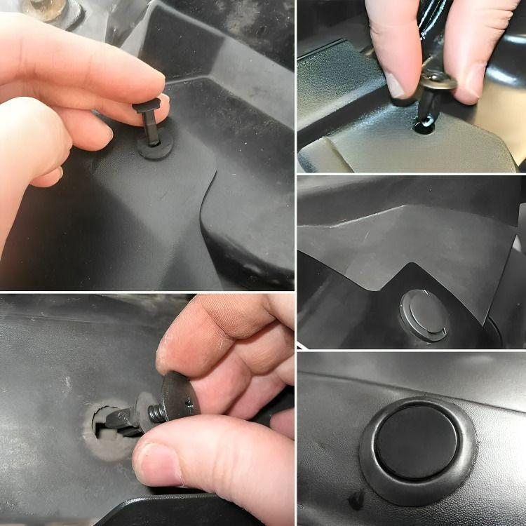 Clip Broche Automotriz Reparación 100 Pzs Mas Herramientas-3