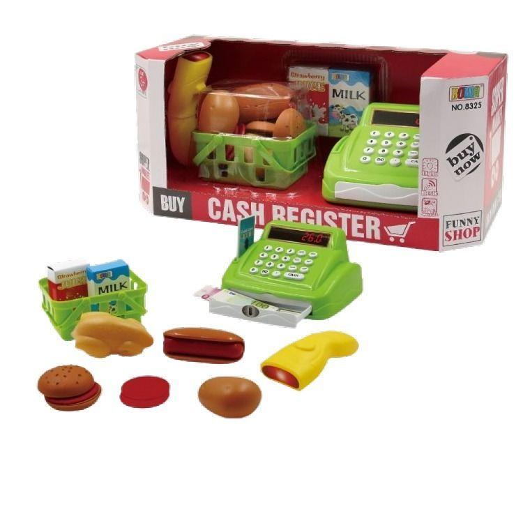 Caja Registradora de Juguete con Luces y Sonidos Verde-0