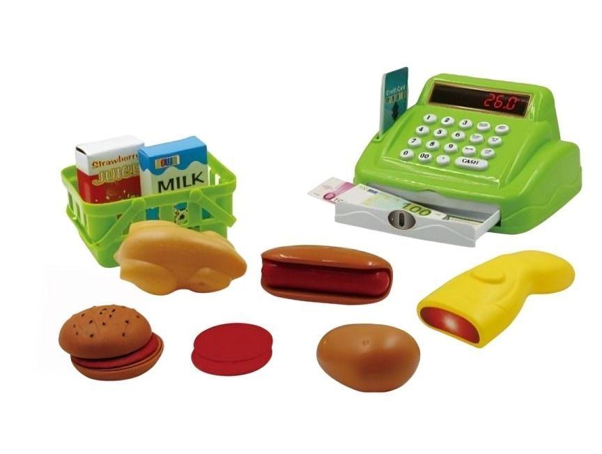 Caja Registradora de Juguete con Luces y Sonidos Verde-2