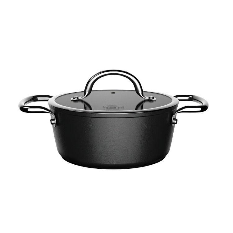 Batería de Cocina 11 Piezas Aluminio Forjado Snap-On White-2