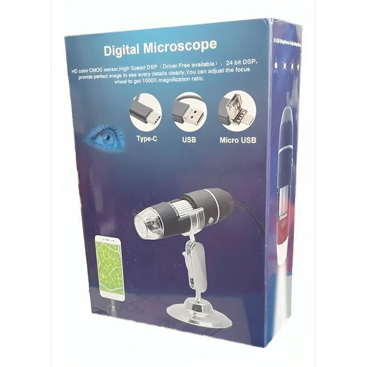 Microscopio Digital Usb 500x / 8 Led-3