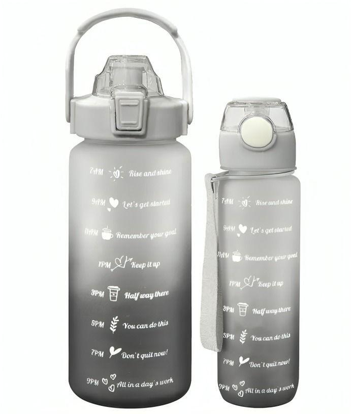 Pack 2 Botellas Agua Motivacionales De 2 Litros Y 900 Ml-1