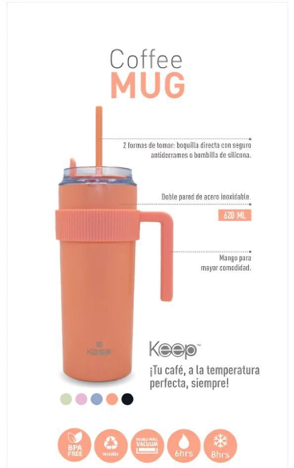 Coffee Mug Doble Pared 20oz Keep Color Surtido-4