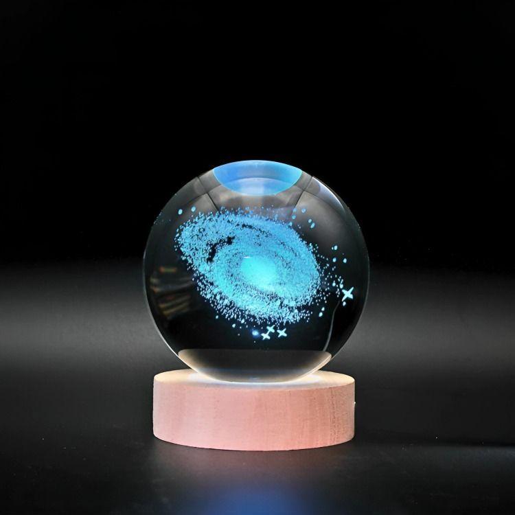 Lampara Bola De Cristal LED RGB Colores Galaxia-2