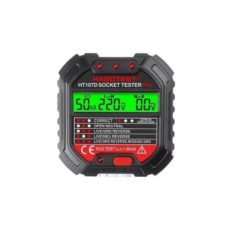 Probador Diferencial Tester De Enchufes-1