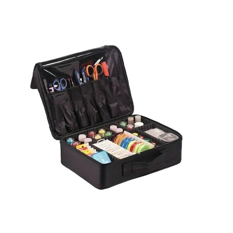 Organizador Estuche Multiuso Accesorios Compartimientos-2