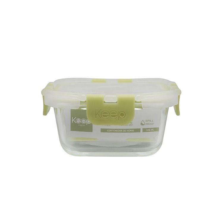 Contenedor Hermetico Cuadrado 520 ml Keep-0