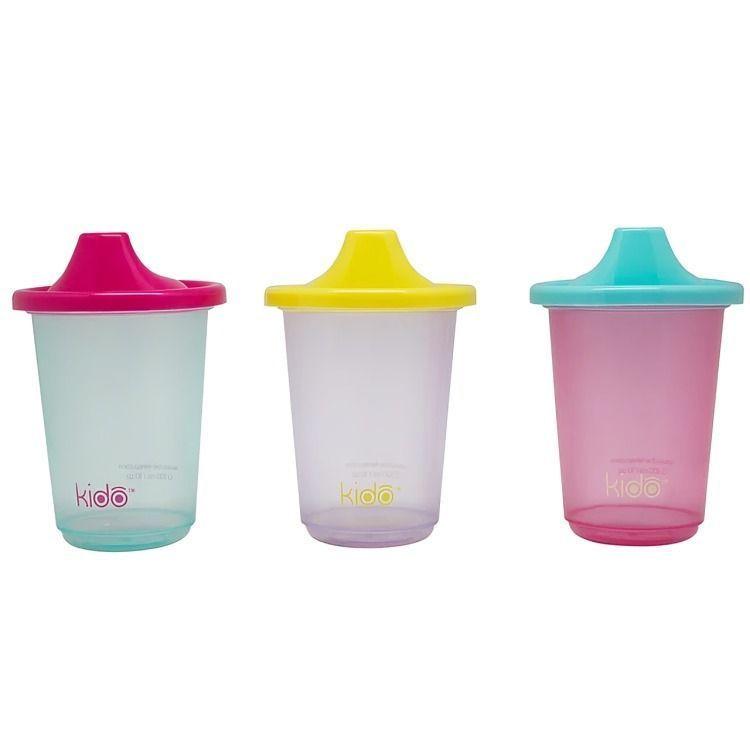SET 3 REUSABLE CUPS  KIDO-2