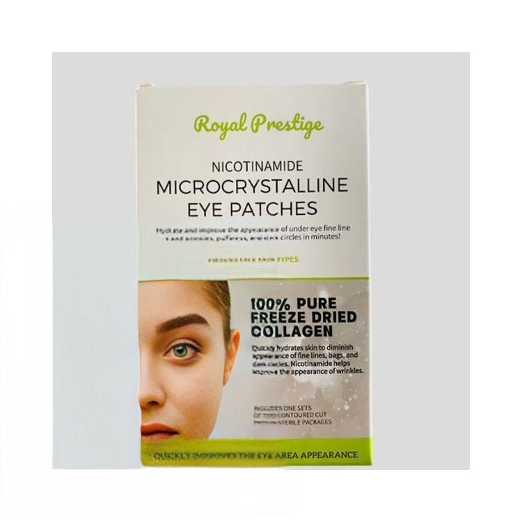 Set 02 Parches Máscara De Ojos Microcristalino Colágeno Antiarrugas-0