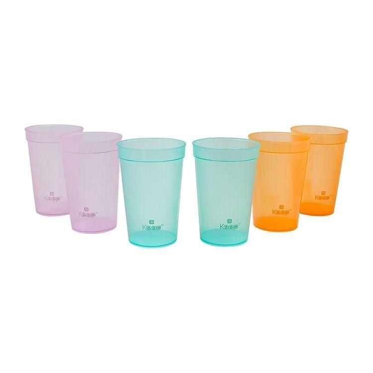 SET 6 VASOS PLASTICOS KEEP 500 ML-2