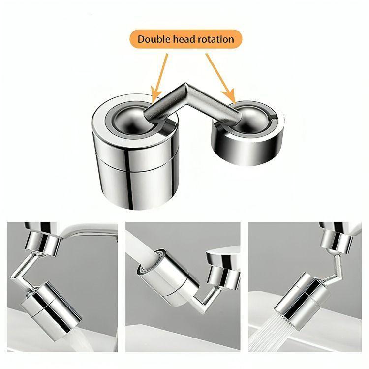 Grifo Monomando Llave Lavaplatos Lavaloza Acero Inoxidable-2