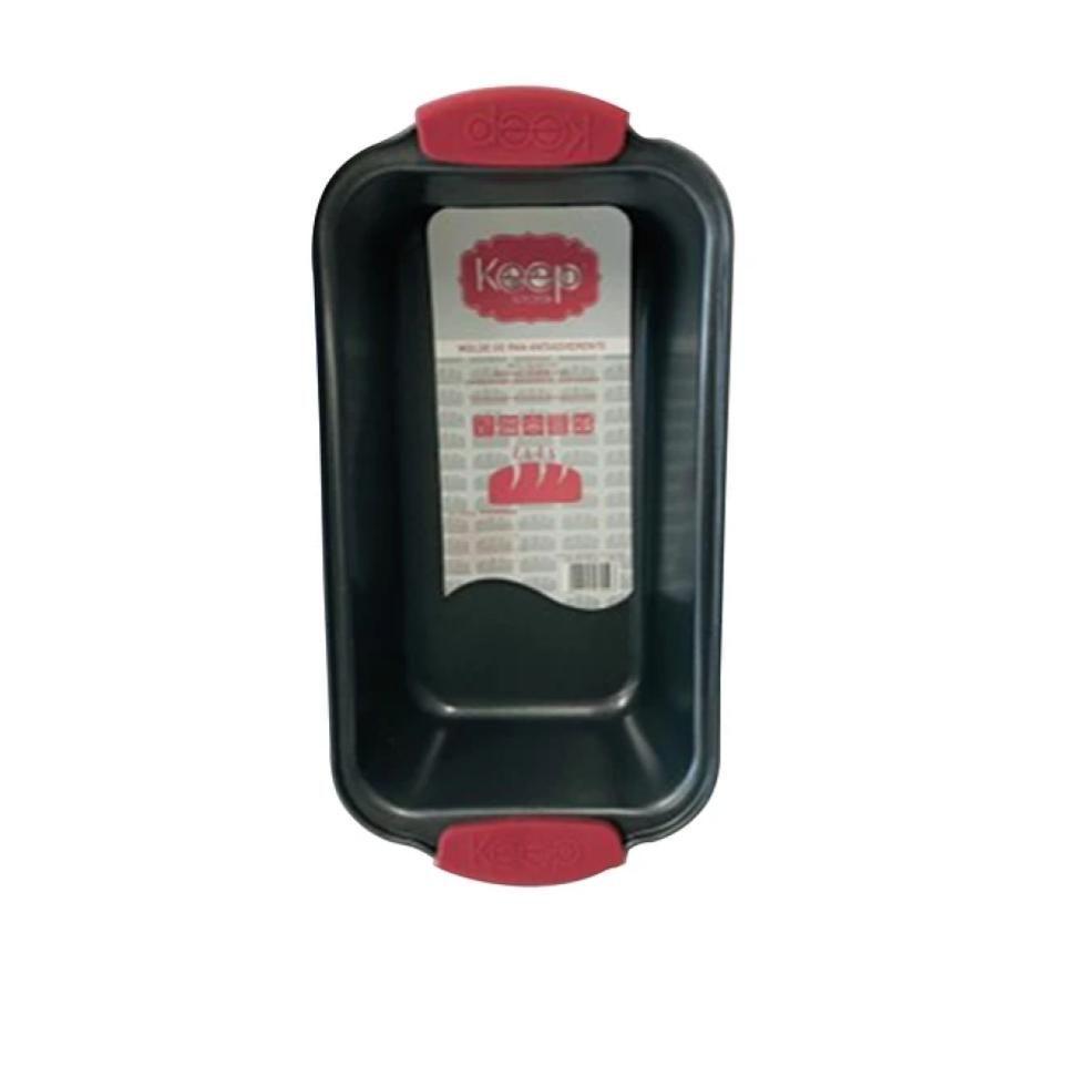 MOLDE DE PAN ANTIADTE CHICO 29,5*15*6,2       0,4 CM-0