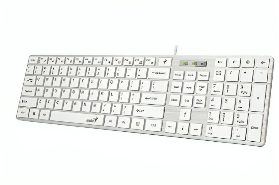 TECLADO ESP.SLIMSTAR 126 USB BLANCO, 12 KEYS, 2,4G-0