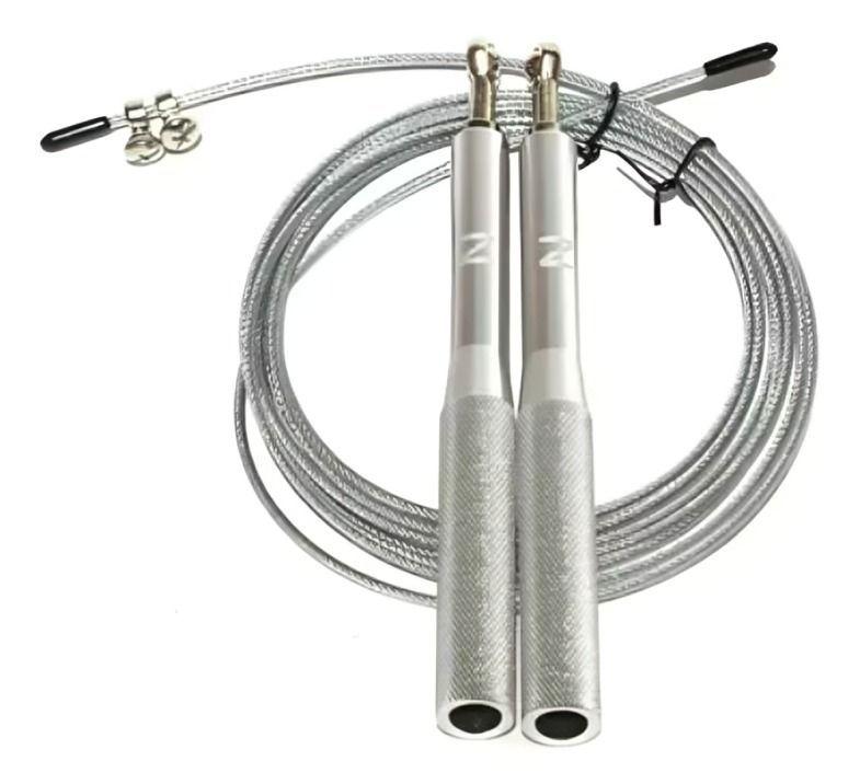 Cuerda Saltar Velocidad Aluminio Ajustable-0
