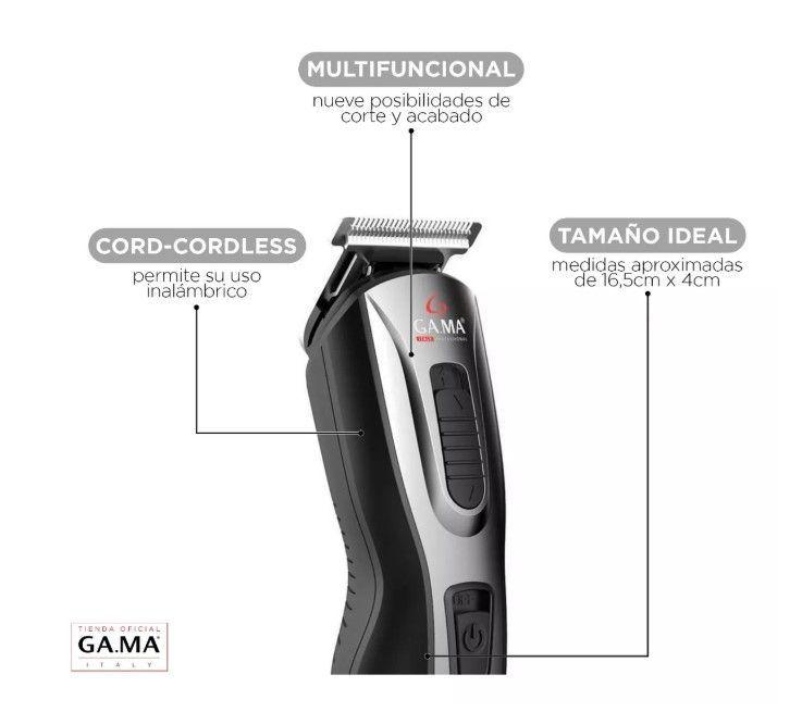 Cortadora de Pelo Multistyler Gama Gc625 Inalámbrico cortapelo-3