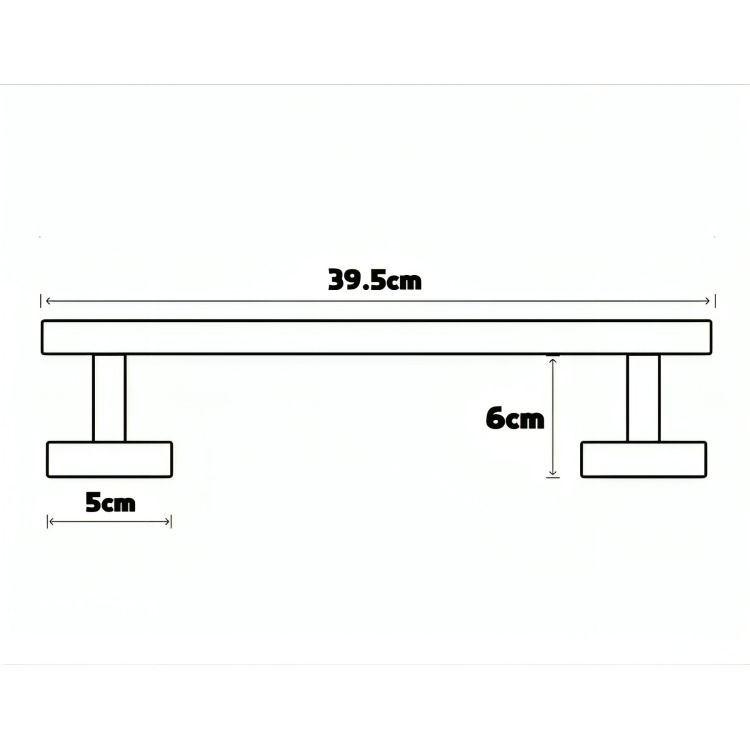 Barra Seguridad Para Discapacitados Abatible Acero Inox 60cm-5