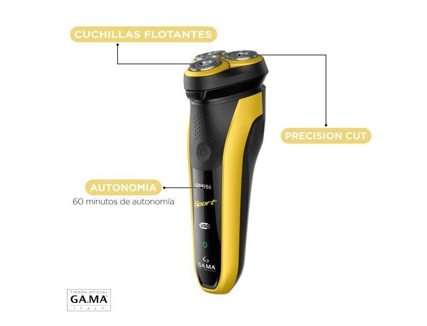 AFEITADORA GSH986 SPORT AMARILLO-3