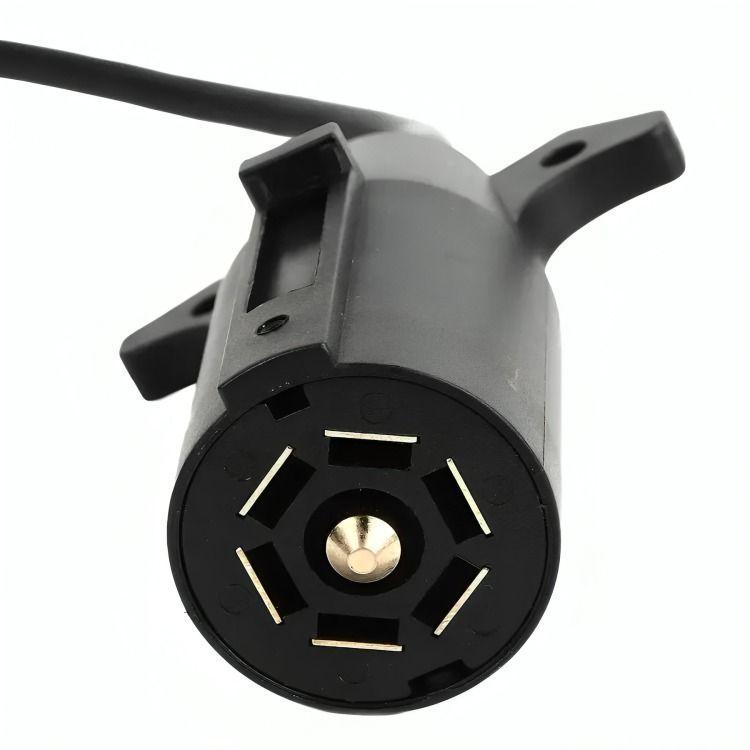 Adaptador Enchufe Vehículo Americano Remolque Europeo 7 pines-2