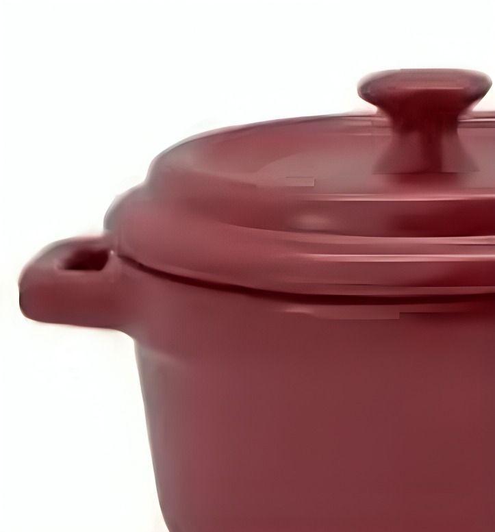 Mini Cacerola Cerámica Keep Rojo-2