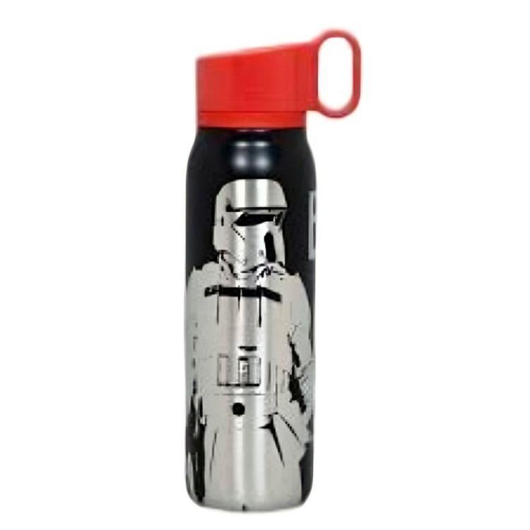 Botella Metalica Gancho Black Star Wars 2  Dart Vader -2