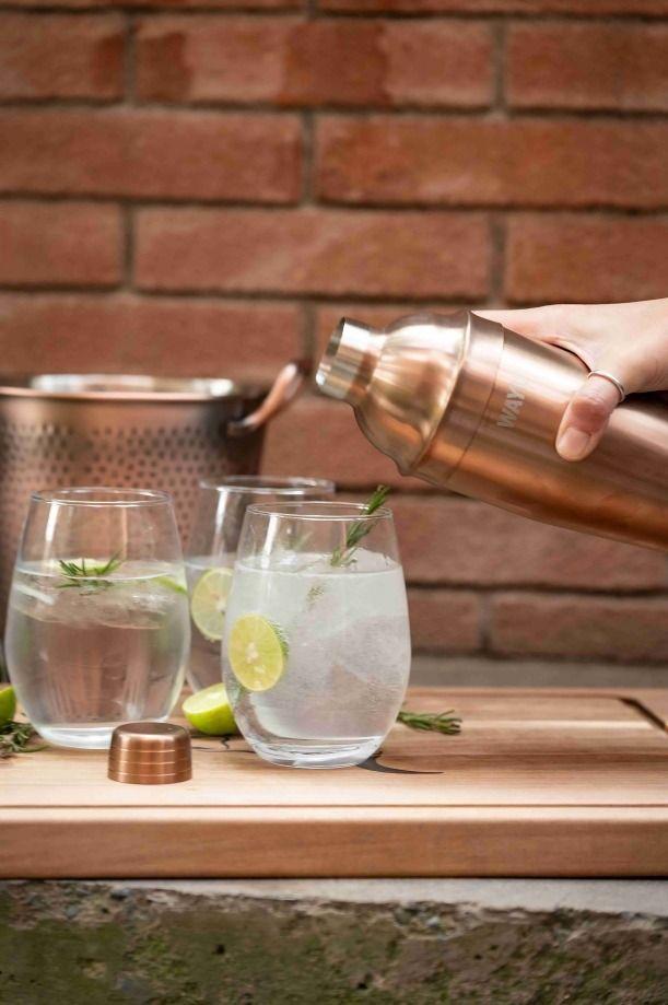 Coctelera 750 ml Copper Line Wayu-3