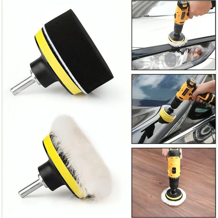 Kit De 11 Piezas Esponjas Pulir Almohadillas Para Auto-2